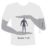 EPIC H.A.C.K.S. Blank Male SHADY GREY 6" Scale Premium Action Figure