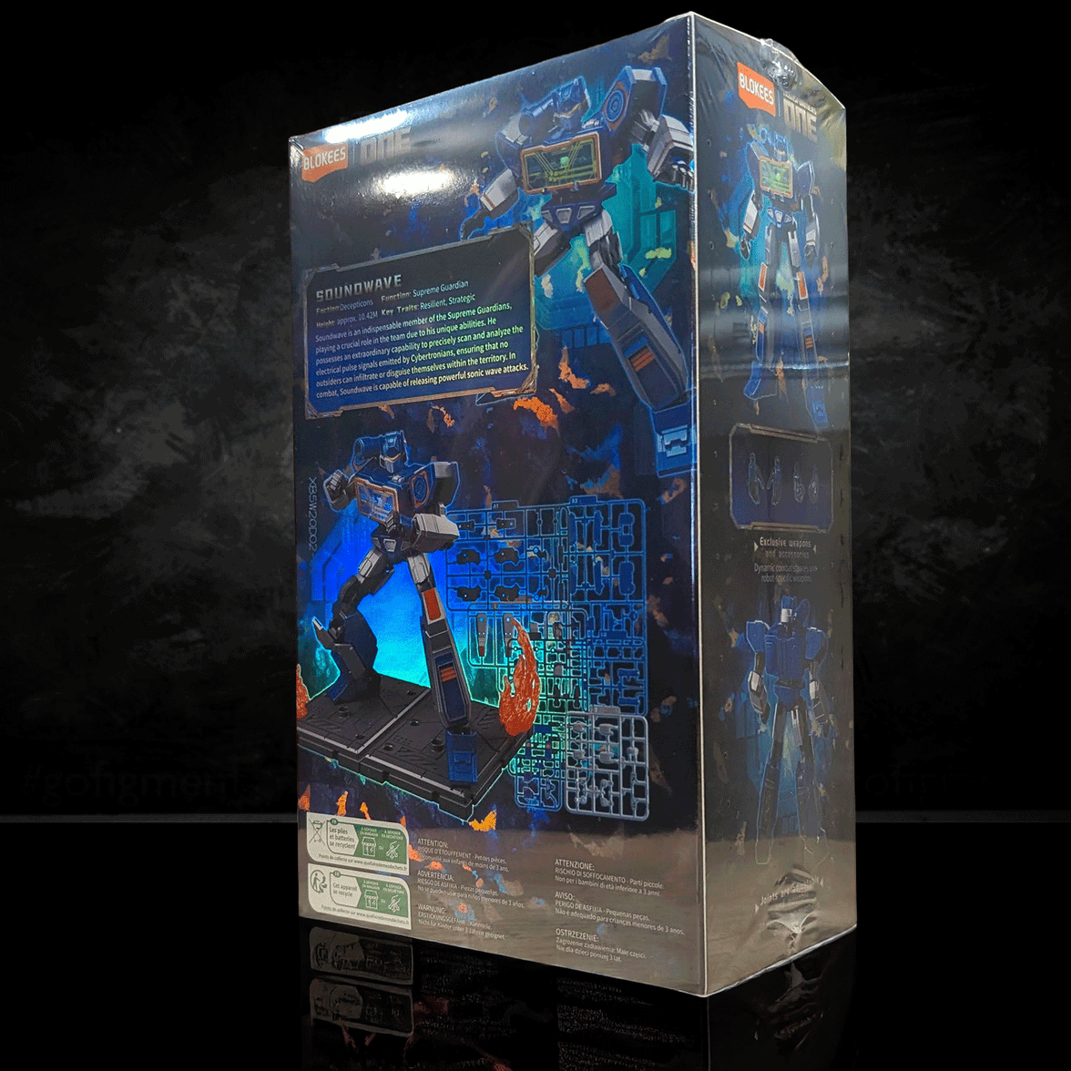Transformers Classic Class 17 | Transformers One Soundwave – Premium Light-Up Model Kit