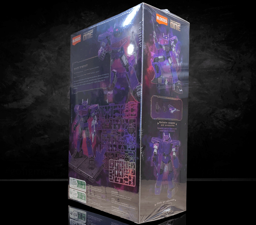 Transformers Shockwave Model Kit: Articulated, Light-Up Collectible