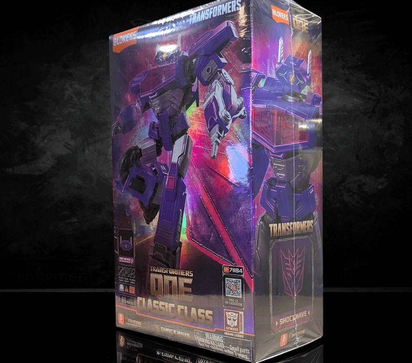 Transformers Shockwave Model Kit: Articulated, Light-Up Collectible