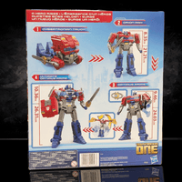 Optimus Prime  Transformers One Power Flip Orion Pax Collectable Action Figure