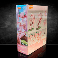 Vocaloid Sakura Miku model kit by Blokees from Fantastics Series featuring cherry blossom themed figure in spring setting