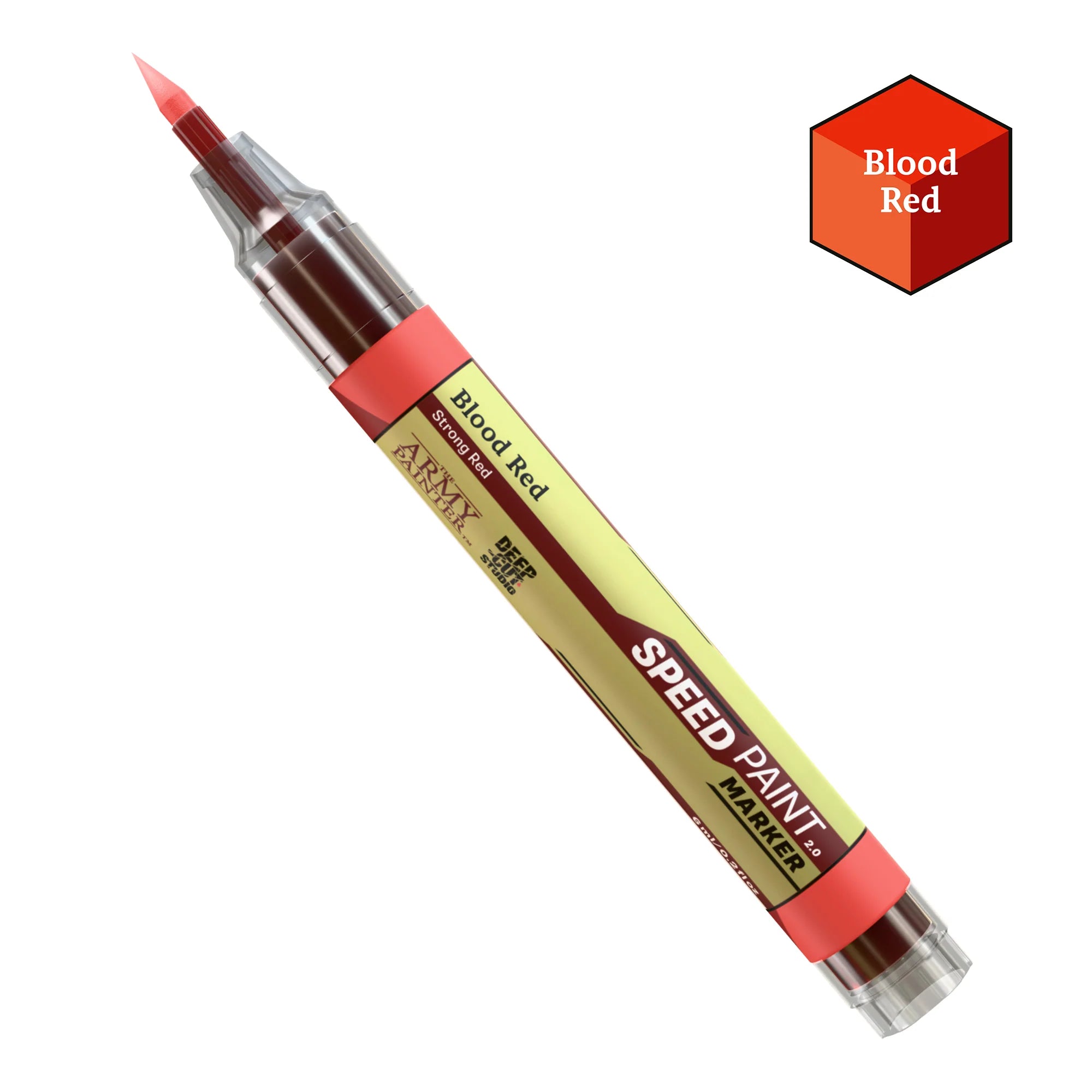 Blood Red Army Painter Speedpaint Marker - One-Coat Miniature Paint SM1034P