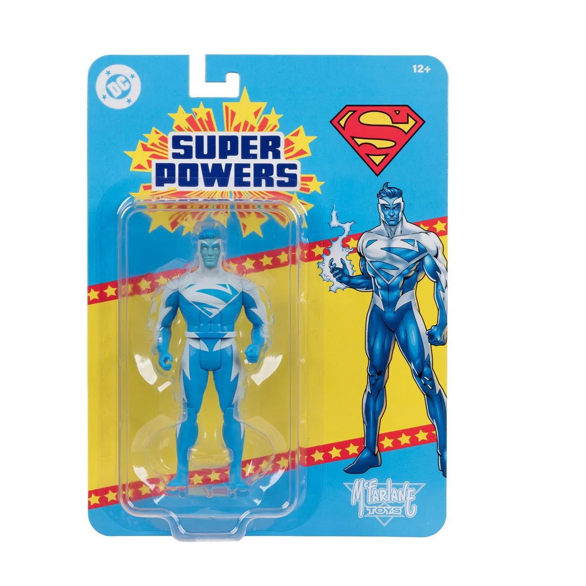 Superman Blue 4.5-Inch Action Figure - DC Super Powers Wave 15 McFarlane Toys