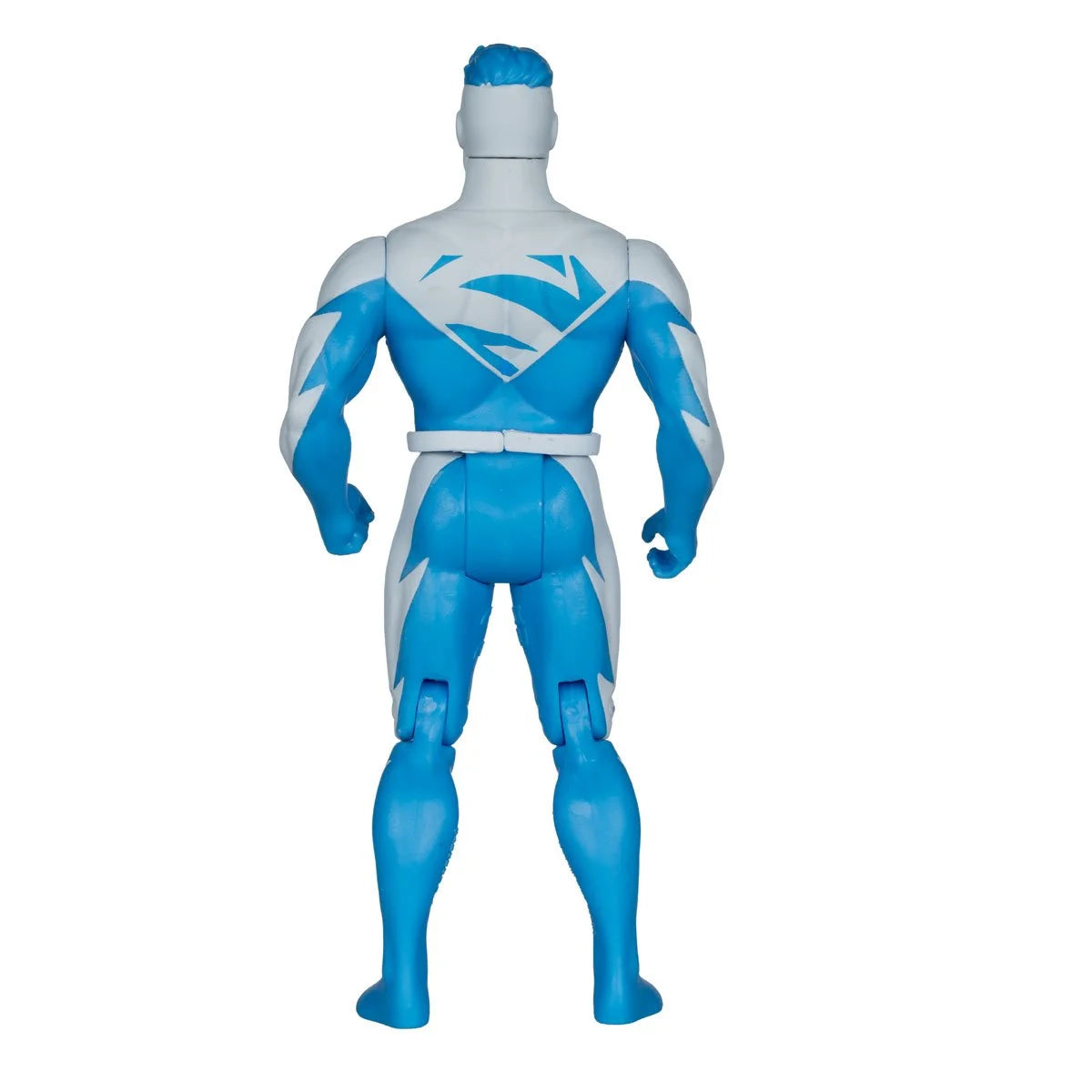 Back view of Superman Blue 4.5-Inch Action Figure - DC Super Powers Wave 15 McFarlane Toys