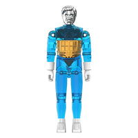 Time Traveler Micronauts Translucent Blue Super7 ReAction+ Action Figure