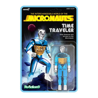 Time Traveler Micronauts Translucent Blue Super7 ReAction+ Action Figure