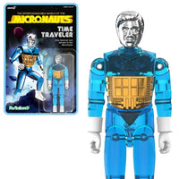 Time Traveler Micronauts Translucent Blue Super7 ReAction+ Action Figure