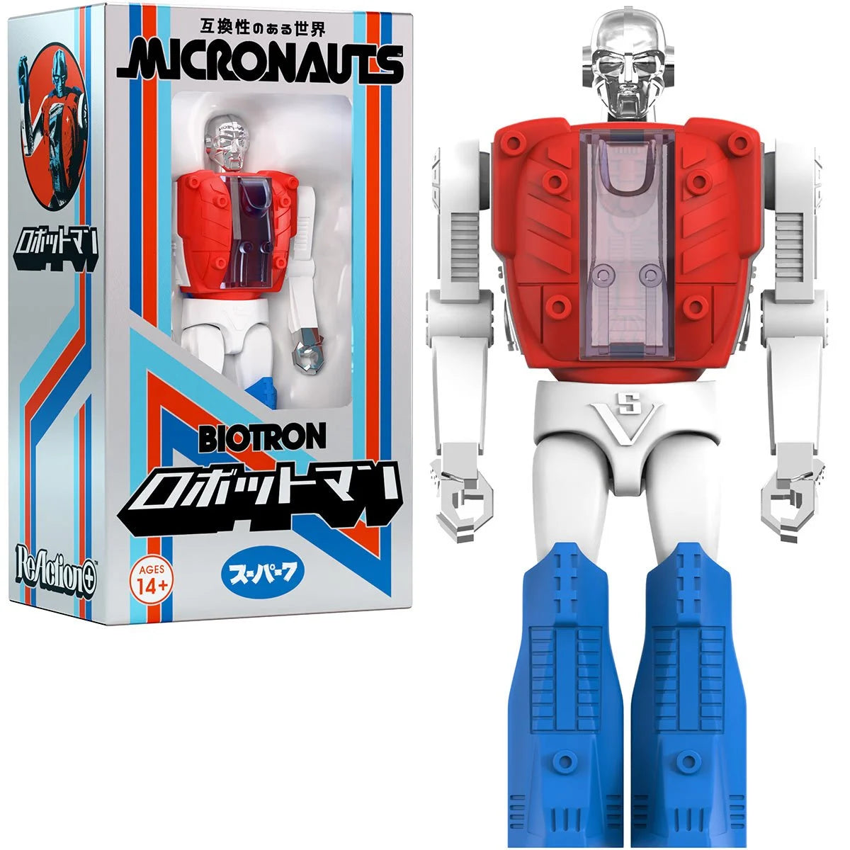 Biotron Micronauts 3.75-Inch Action Figure Super7 Reaction+
