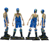 Bonesault: The Acrobatic Skeleton Luchador (Epic H.A.C.K.S.) 6" Action Figure – 1:12 Scale Undead Flyer