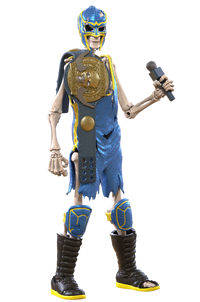 Bonesault: The Acrobatic Skeleton Luchador (Epic H.A.C.K.S.) 6" Action Figure – 1:12 Scale Undead Flyer