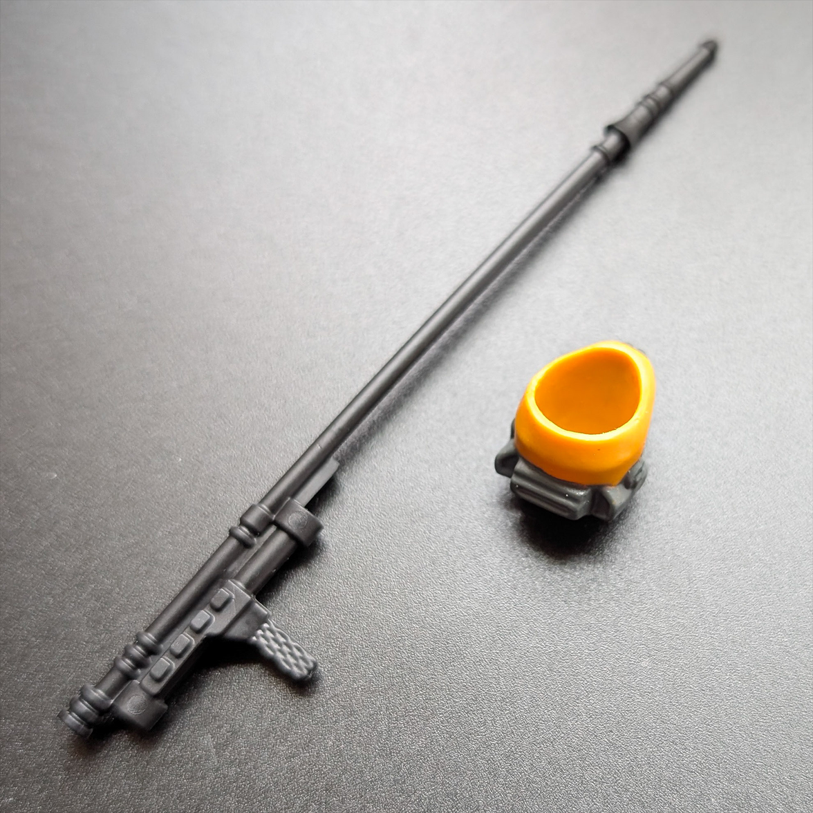 Princess Leia Boushh Star Wars Retro Collection Replacement Helmet and Staff Weapon