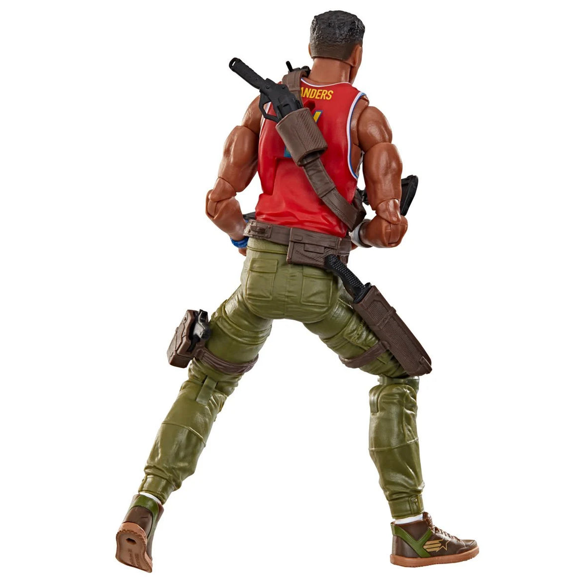 Bradley “Big Lob” Sanders "189" G.I. Joe Classified Series 6 inch Action Figure by Hasbro in dynamic pose with weapons and military gear