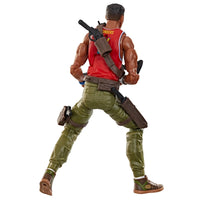 Bradley “Big Lob” Sanders "189" G.I. Joe Classified Series 6 inch Action Figure by Hasbro in dynamic pose with weapons and military gear