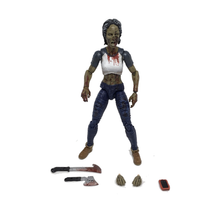 Vitruvian H.A.C.K.S. Series Z Brittanee Bytes 3.75" Action Figure - Brain Eater Zombie