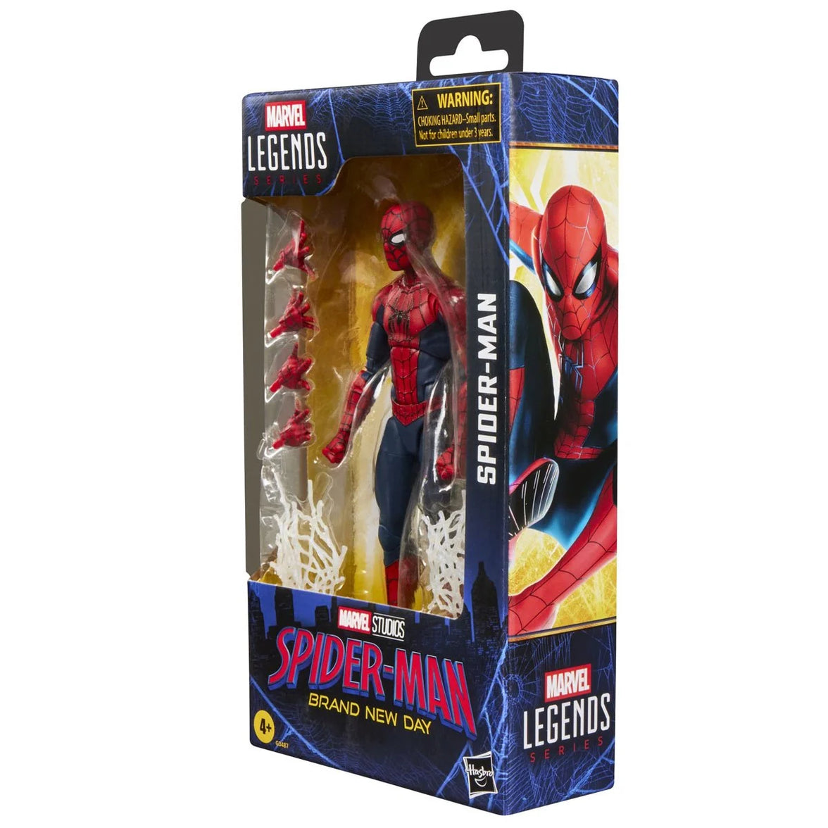 Spider-Man 6-Inch Marvel Legends Spider-Man: Brand New Day Action Figure by Hasbro, new in box