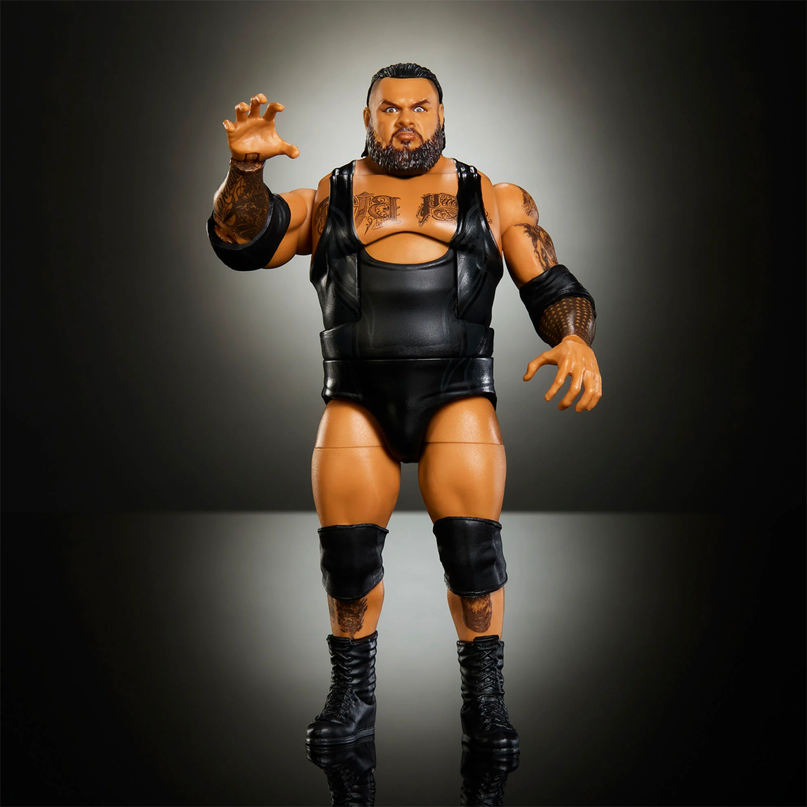 Bronson Reed 6-Inch Mattel Action Figure WWE Elite Series 127 standing wrestling figure in black gear