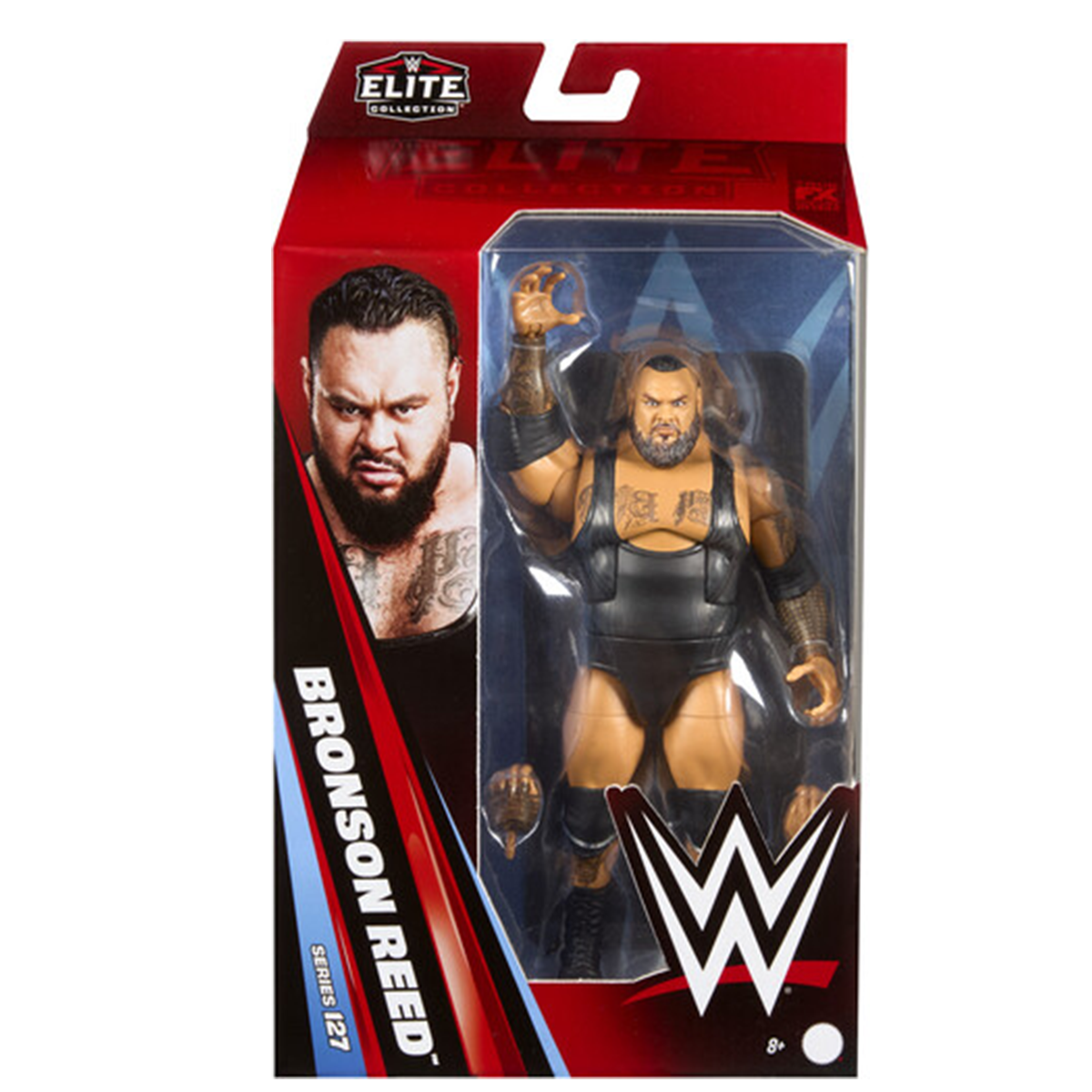 Bronson Reed 6-Inch Mattel Action Figure WWE Elite Series 127 in package