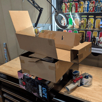 Night Attack Stinger Cobra Jeep and Figure GI Joe Classified Series "Unboxed for International Shipping"