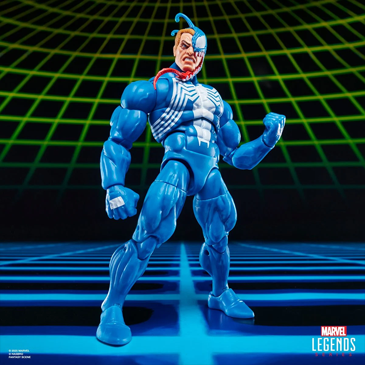 Hasbro Marvel Legends Gamerverse Venom 6-inch action figure with detailed articulation and classic video game design