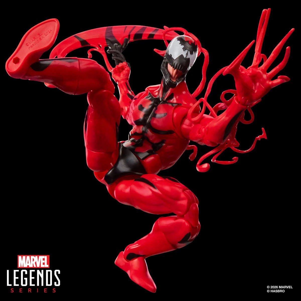 Carnage Spider-Man Maximum Carnage Marvel Legends Retro Cardback Action Figure by Hasbro 6-Inch