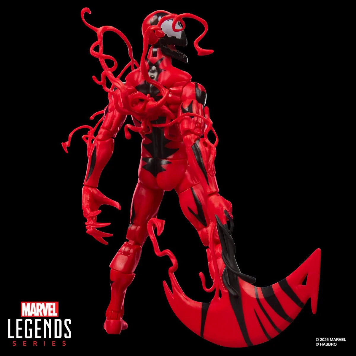Carnage Spider-Man Maximum Carnage Marvel Legends Retro Cardback Action Figure by Hasbro 6-Inch