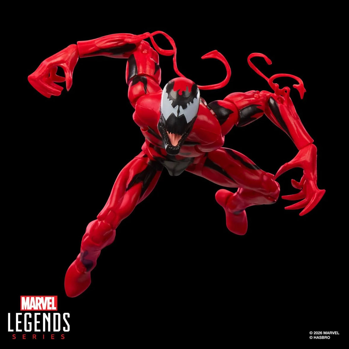 Carnage Spider-Man Maximum Carnage Marvel Legends Retro Cardback Action Figure by Hasbro 6-Inch
