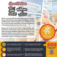 Hanna Barbera 500 piece jigsaw puzzle by Master Pieces featuring Tom and Jerry, Flintstones, Scooby Doo, Jetsons characters