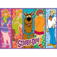 Scooby-Doo gang puzzle art featuring Daphne, Shaggy, Scooby, Velma, and Fred by Master Pieces