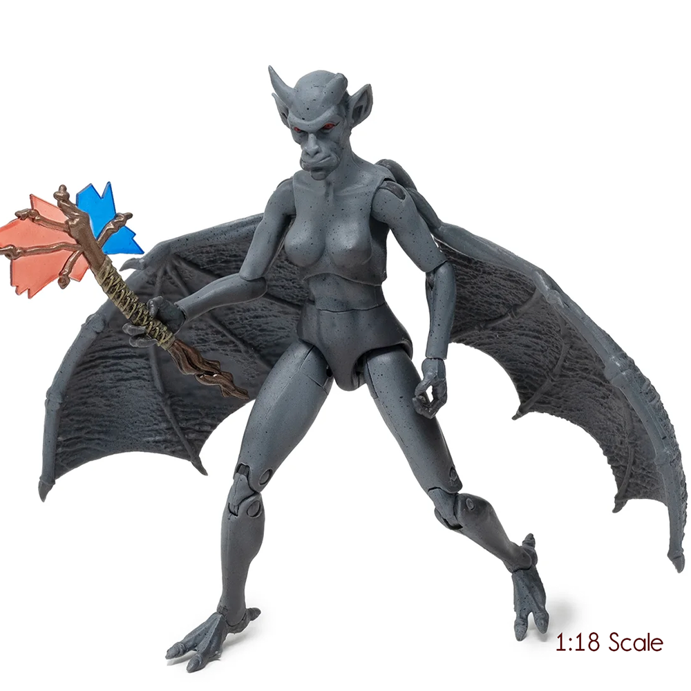 Gargoyle - Vitruvian H.A.C.K.S. Action Figure Castle Faerie by Boss Fight Studio Llc, winged figure with staff