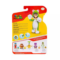 Super Mario Wave 49 - Cat Luigi with Super Bell 4" Action Figure Collectible