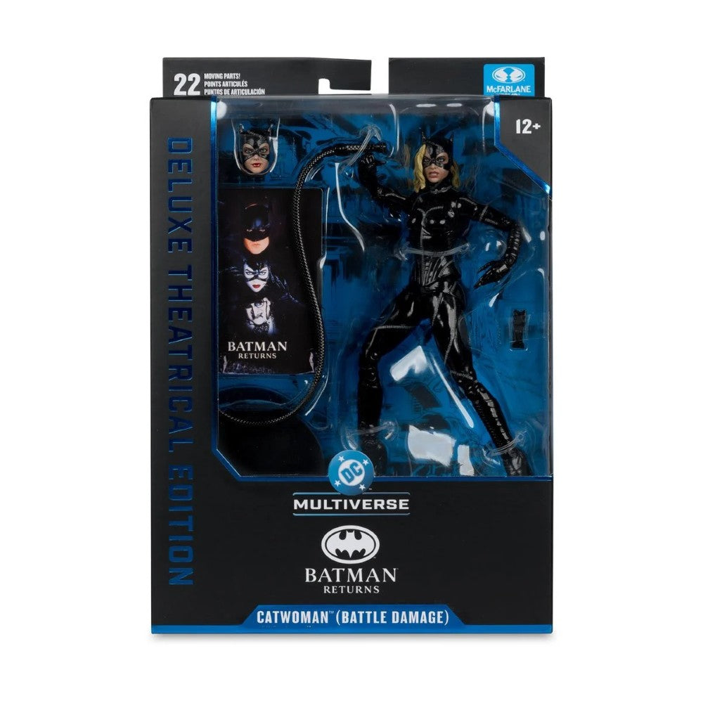 Catwoman Batman DC Multiverse Deluxe Wave 5 Batman Returns Battle Damaged 7-Inch Action Figure McFarlane