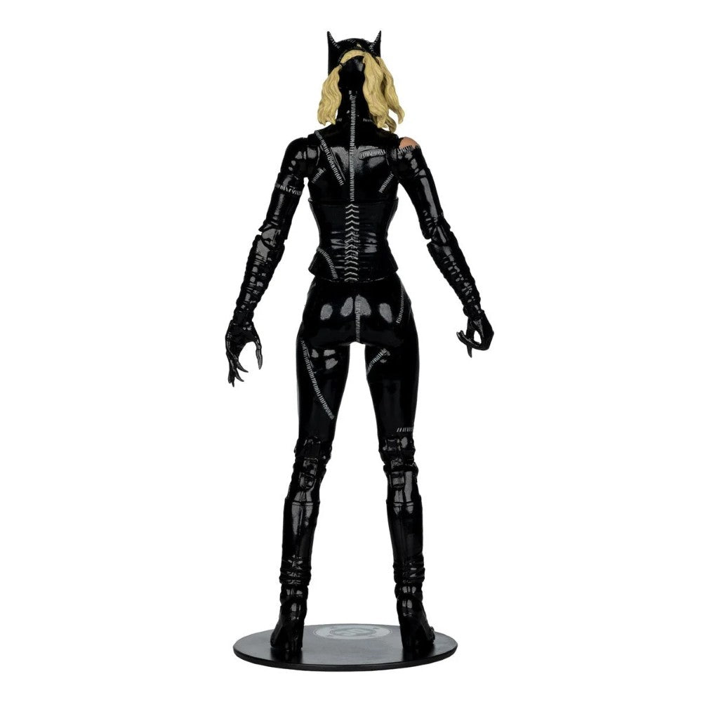 McFarlane Catwoman Batman DC Multiverse Deluxe Wave 5 Batman Returns Battle Damaged 7-Inch Action Figure rear view