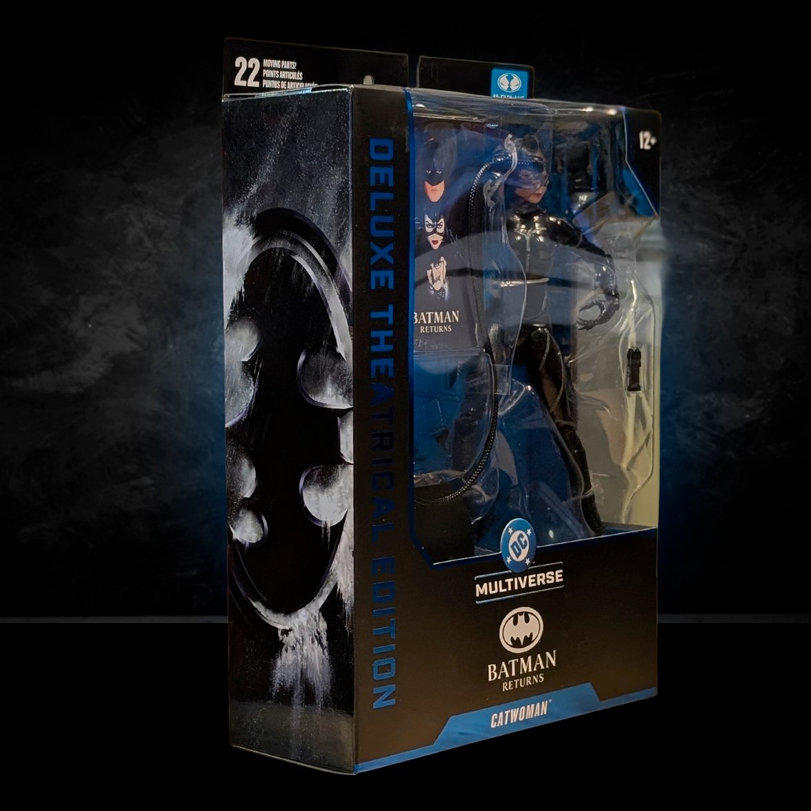 McFarlane DC Multiverse Deluxe Theatrical Edition Batman Returns Catwoman 7-inch action figure in packaging