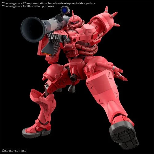 Char's Zaku 5-Inch Model Kit Bandai Hobby Gunpla Gundam