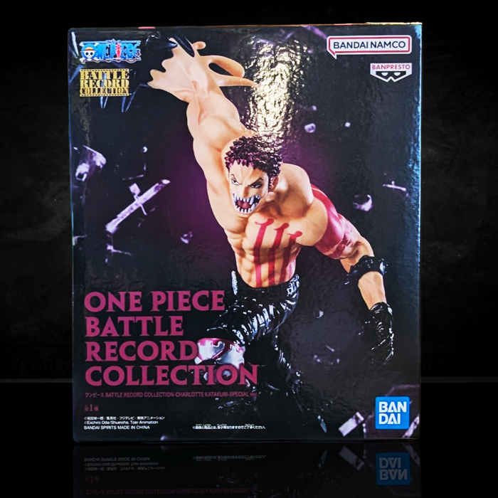 Charlotte Katakuri One Piece Special Version Battle Record Collection Statue by Banpresto new in box with dynamic battle pose