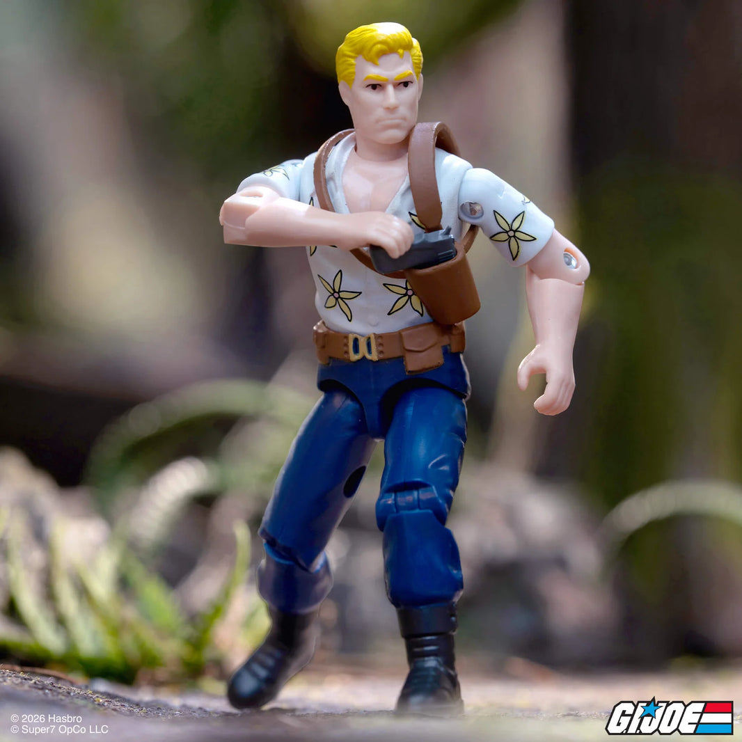 Chuckles G.I. Joe ReAction+ Wave 7 Undercover Agent 4" Action Figure