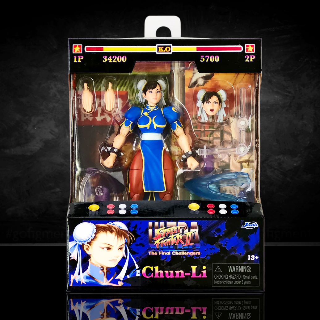 Ultra Street Fighter II Chun-Li 1:12 Scale Action Figure - The Strongest Woman in the World