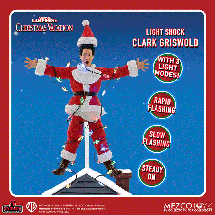 National Lampoon’s Christmas Vacation: Light-Shock Clark – 5 Points Action Figure