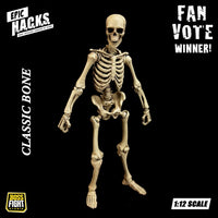 Skeleton Blank Classic Bone 6" Boss Fight Studio Figure Epic HACKS Articulated