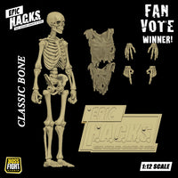 Skeleton Blank Classic Bone 6" Boss Fight Studio Figure Epic HACKS Articulated