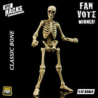 Skeleton Blank Classic Bone 6" Boss Fight Studio Figure Epic HACKS Articulated