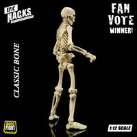 Skeleton Blank Classic Bone 6" Boss Fight Studio Figure Epic HACKS Articulated skeleton action figure