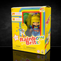 Rainbow Brite 9 inch doll in colorful packaging celebrating 40 years by The Loyal Subjects