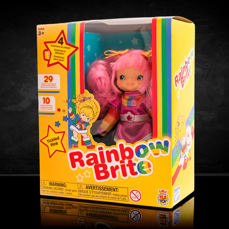 Image of Tickled Pink 5.5" Fashion Doll - Rainbow Brite Loyal Subjects