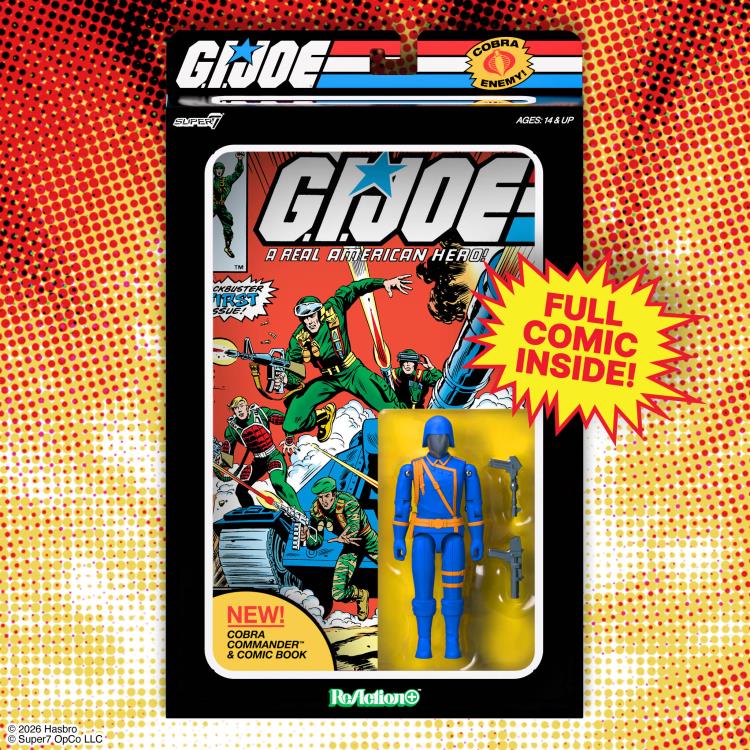 Cobra Commander 3.75-Inch Action Figure Skybound Comic Box Series #1