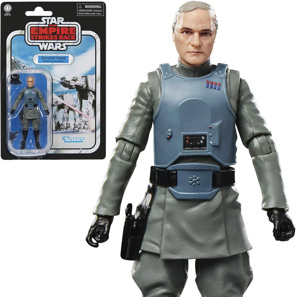 Star Wars The Vintage Collection General Veers AT-AT Commander 3.75-Inch Action Figure (VC392)