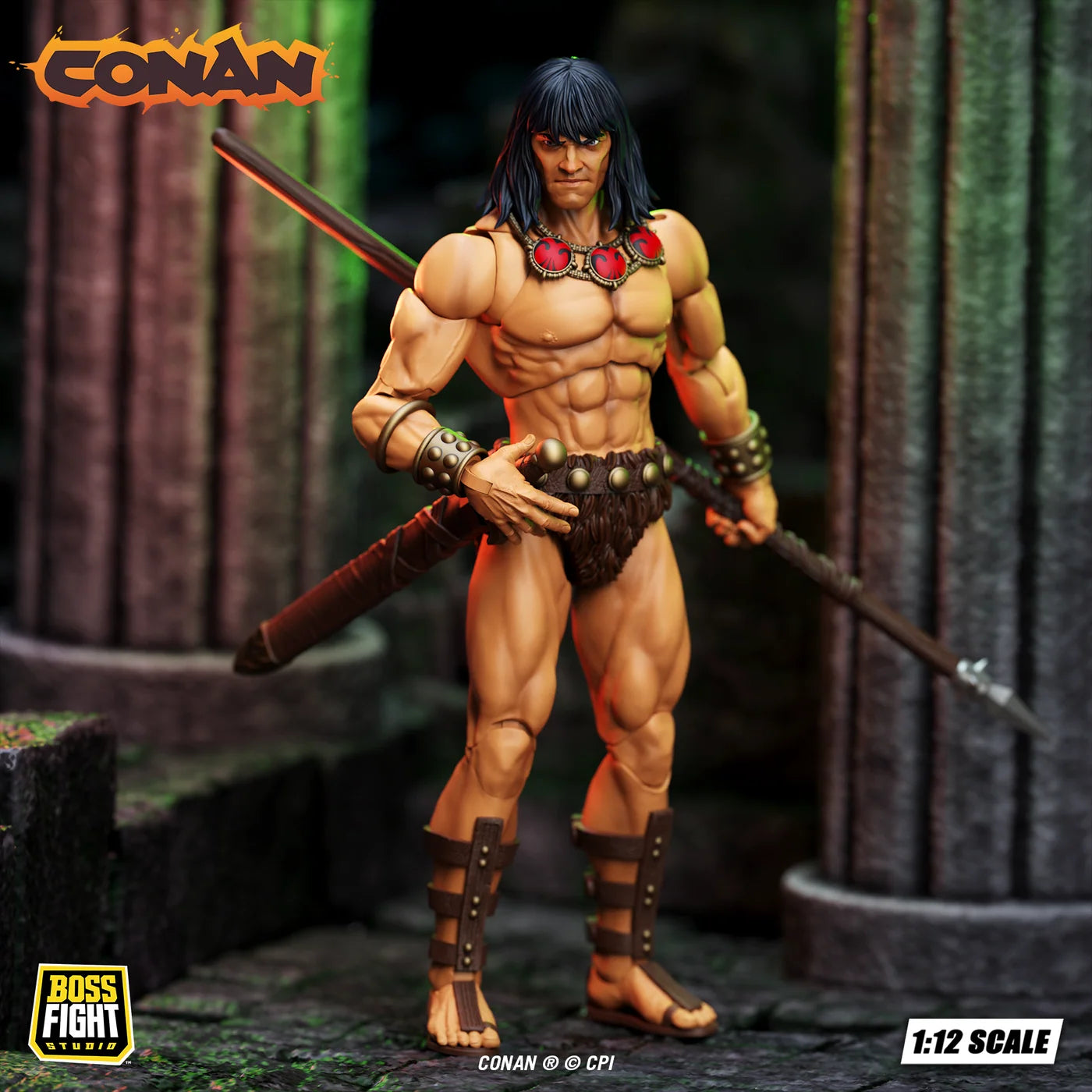 Conan Tower of the Elephant 2-Pack 6" Boss Fight Figure Epic HACKS by Boss Fight Studio Conan figure