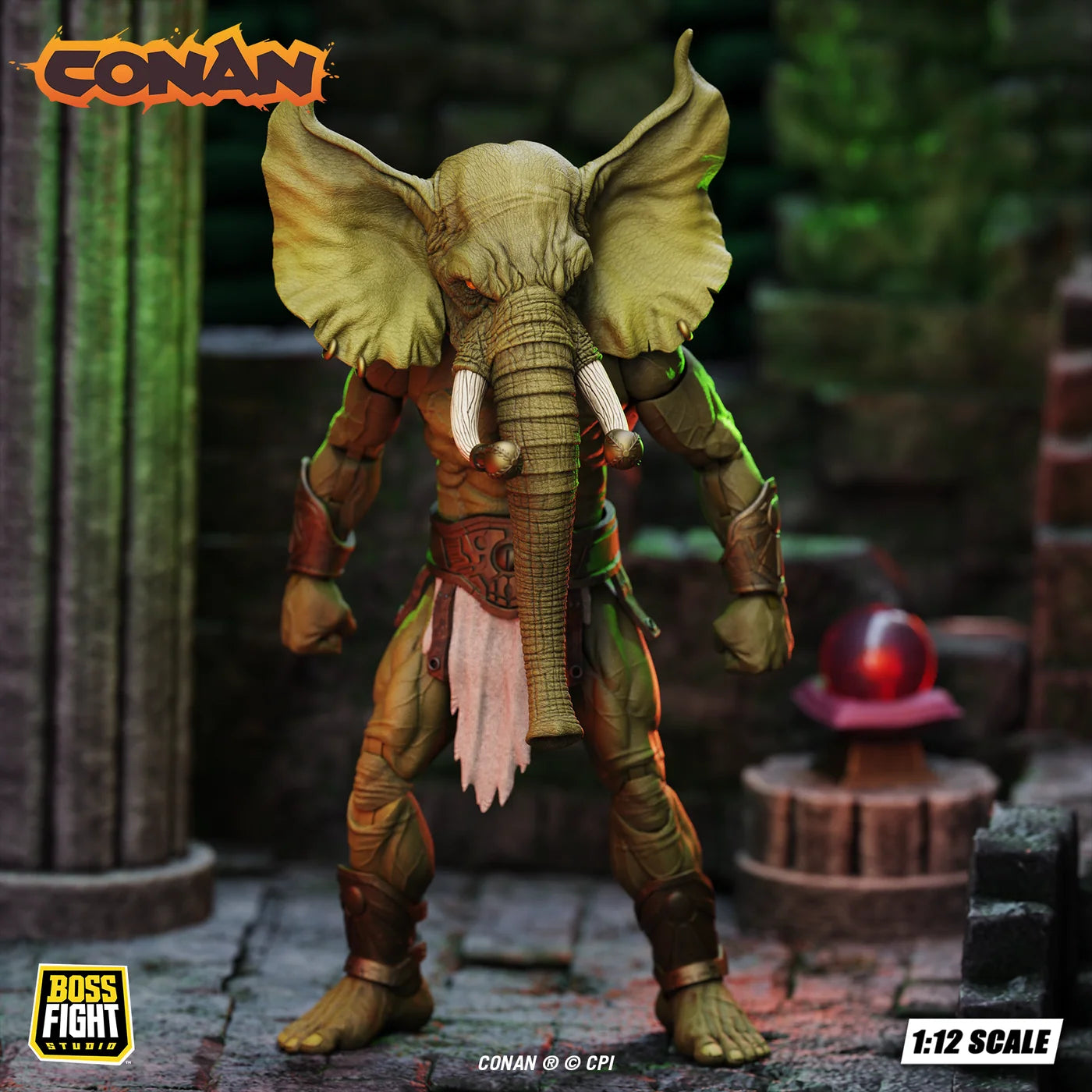 Conan Tower of the Elephant 2-Pack 6" Boss Fight Figure Epic HACKS by Boss Fight Studio elephant figure