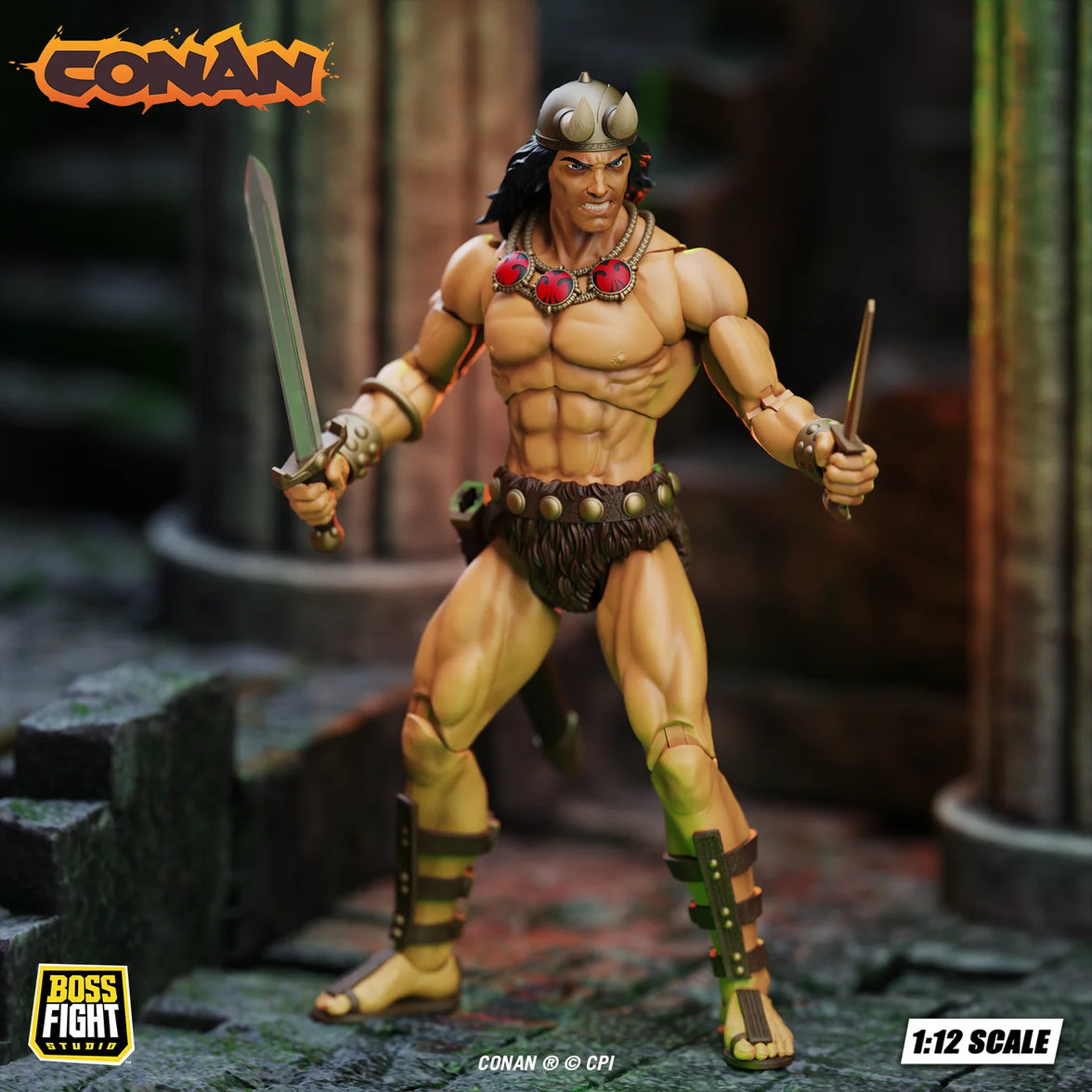 Conan Tower of the Elephant 2-Pack 6" Boss Fight Figure Epic HACKS Conan figure by Boss Fight Studio